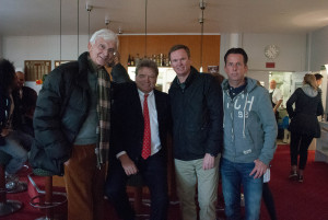Skyline Cup 2016 mit Klaus Walter, Burchard von Arnim, Eric Jelen und Dirk Schaper