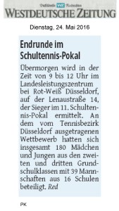 WZ 24052016 Info Finale Schultennis Pokal 2016