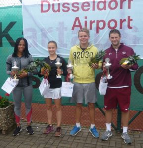 Airport Cup 2017 Uzumah Ume, Sophia Gneuß, Jan Niklas Kühling, Felix Decker