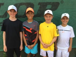 HF TVN Meisterschaften U11 U12 Tom Südmeyer (1) U12 TC Kaiserswerth Joshua Mbasha U11 Post SV Jan Thissen U11 TC Kaiserswerth Finn Koebernick U11 RW Düsseldorf