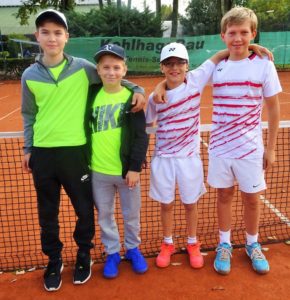 BZM 2017 Junioren U12 Noah Sante Philipp Freiberg Jan Gewaltig Felix Pätzold