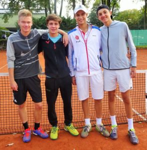 BZM 2017 Junioren U16_18 Tim Luther Philipp Gleich Francis von Arnim Halldor Assmann